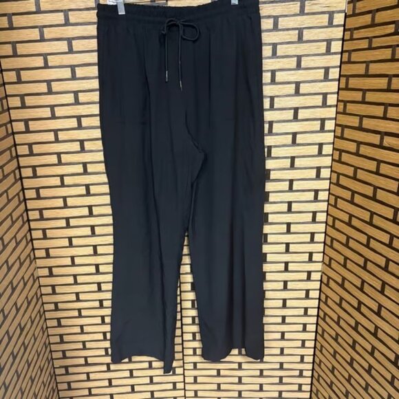 Palm Rio Black Pull On Pants Size XL - Picture 1 of 7